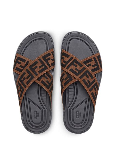 fendi crossover slides|fendi ffold shoes uk.